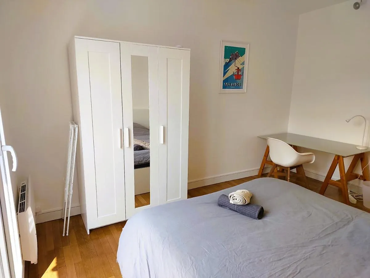 Champon - Lumineux 2 Chambres Avec Garage Prive - Tram A 1 Min Grenoble